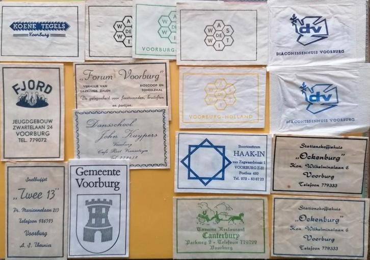Voorburg 382, Verzamelen, Suikerzakjes, Verzenden