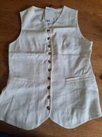 Linnen gilet van H&M medium, helemaal nieuw, Maat 38/40 (M), H&M, Wit, Nieuw