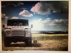 Land Rover Defender brochure/folder 2014 Engels, Ophalen of Verzenden, Zo goed als nieuw, Overige merken