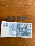Tsjechische Kronen: Biljet & Muntjes, Ophalen of Verzenden, Buitenland, Munten en Bankbiljetten