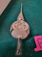 piek vintage ingedeukt zilver wit [b237], Diversen, Kerst, Ophalen of Verzenden, 'T Olde Gre-j, Info@toldegrej.nl, Endepoelstraat 20f Didam