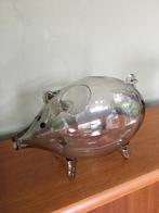 Glaskunst.Geluksvarken om te vullen. Handgemaakt., Verzamelen, Ophalen of Verzenden, Zo goed als nieuw, Overige thema's