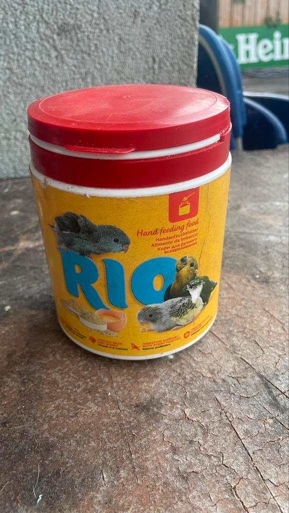 Rio handvoer voor baby vogels pot 400 gram, Dieren en Toebehoren, Dierenvoeding, Vogel, Ophalen of Verzenden