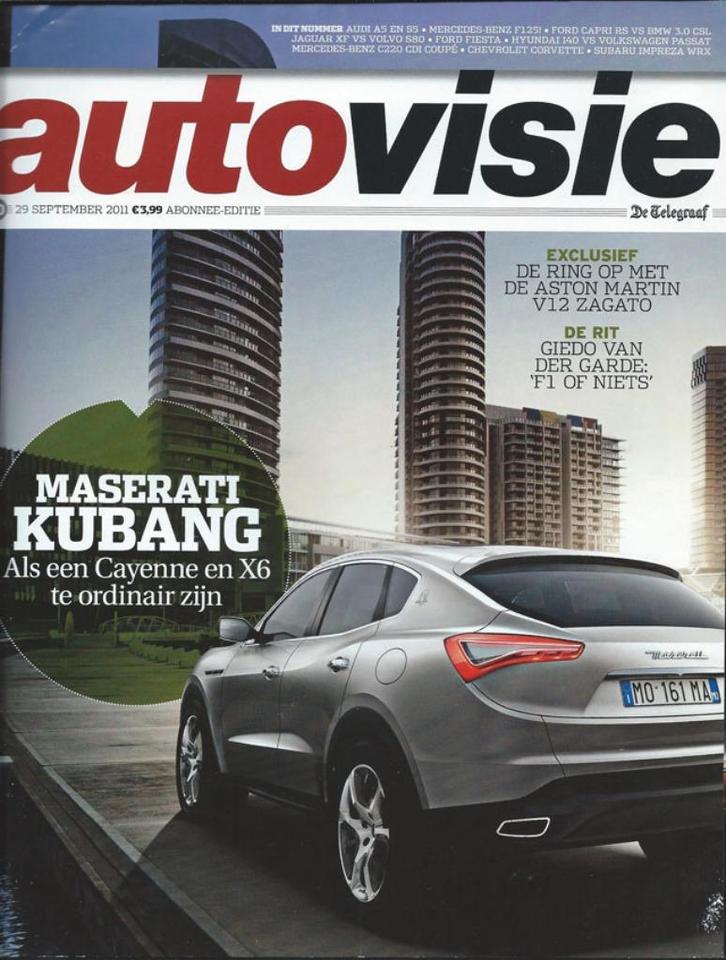 Autovisie 20 2011 : Subaru Impreza WRX - Audi A5 - Hyundai, Boeken, Auto's | Folders en Tijdschriften, Gelezen, Algemeen, Ophalen of Verzenden