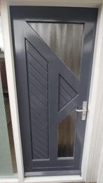 Voordeur 211 x 89, Doe-het-zelf en Verbouw, Deuren en Horren, Ophalen, Gebruikt, 80 tot 100 cm, Buitendeur