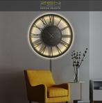 Zen Led wandklok doorsnede 70 cm (NIEUW), Huis en Inrichting, Ophalen of Verzenden, Nieuw, Wandklok