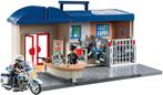 Playmobil draagbaar politiestation (5689), Kinderen en Baby's, Speelgoed | Playmobil, Ophalen of Verzenden, Zo goed als nieuw