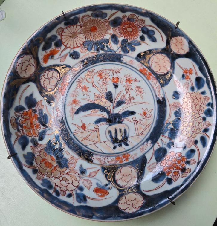 Japans Imari porseleinen sier-bord., Antiek en Kunst, Antiek | Porselein, Ophalen
