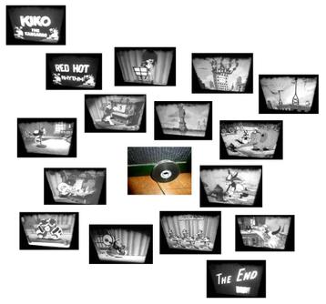 16mm film Cartoon Kiki Kangaroo Red Hot Rythm - silent  beschikbaar voor biedingen