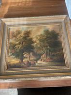 Schilderij van Habraken. Hoogte 59.5 cm en breedte 69.5 cm, Antiek en Kunst, Ophalen