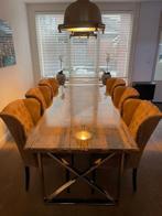 Richmond Interiors Kensington Eettafel, Huis en Inrichting, Ophalen, Gebruikt, Eikenhout, 200 cm of meer