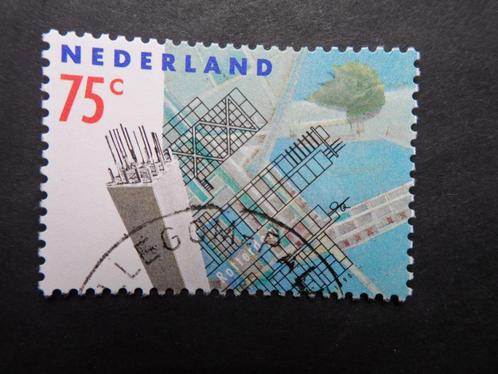 1990 NVPH 1450: Rotterdam, toekomst stempel Hillegom-Palet., Postzegels en Munten, Postzegels | Nederland, Gestempeld, Na 1940