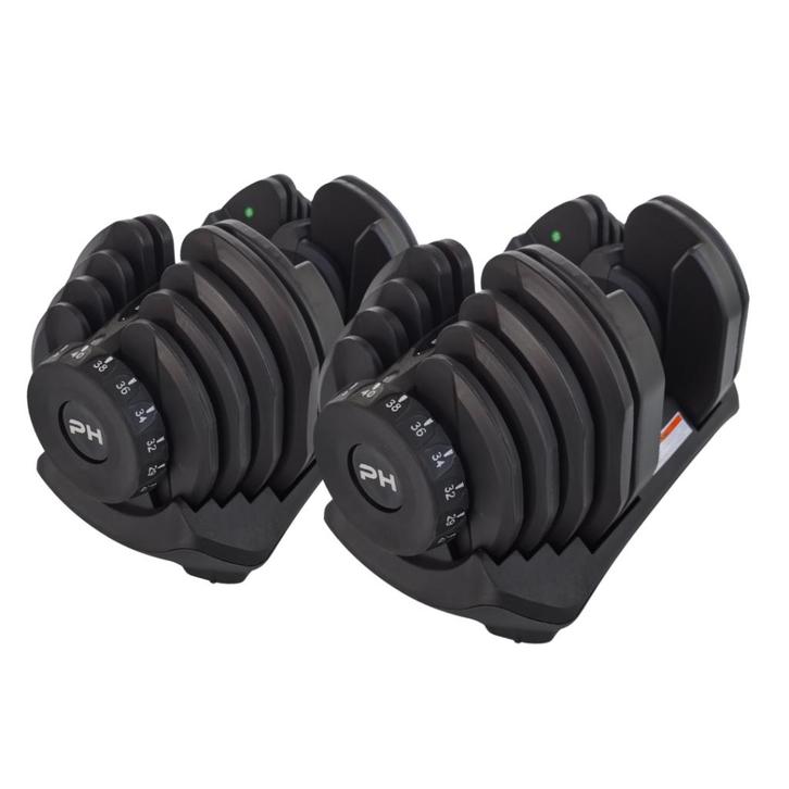PH Fitness Dumbbellset 40 kg Verstelbare Halters voor Thuis, Sport en Fitness, Fitnessmaterialen, Nieuw, Halterset, Armen, Benen