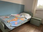 Mintgroen kinderbed en kastje met lade, Ophalen, Zo goed als nieuw, 180 cm of meer, 85 tot 100 cm