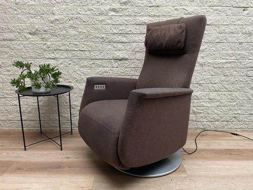 Prominent Toscana relaxfauteuil elektrisch verstelbaar stoel, Huis en Inrichting, Fauteuils, Zo goed als nieuw, Stof, 50 tot 75 cm