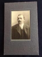 Kabinetfoto, Man, H.C. DE GRAAFF, AMSTERDAM, Antieke foto, Ophalen of Verzenden, Voor 1940, Gebruikt, Foto
