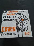Single Edwin en the Marks  :  een student werd de prins van, Ophalen of Verzenden, Gebruikt, Overige formaten, Levenslied of Smartlap
