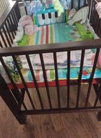 baby box/Roodbruin/Bopita/hout, Kinderen en Baby's, Boxen, Ophalen of Verzenden, Gebruikt