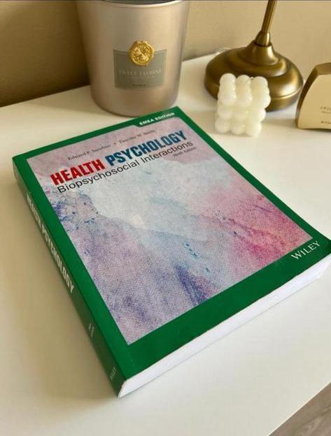 Health Psychology Biopsychosocial interactions, Boeken, Psychologie, Zo goed als nieuw, Ophalen of Verzenden
