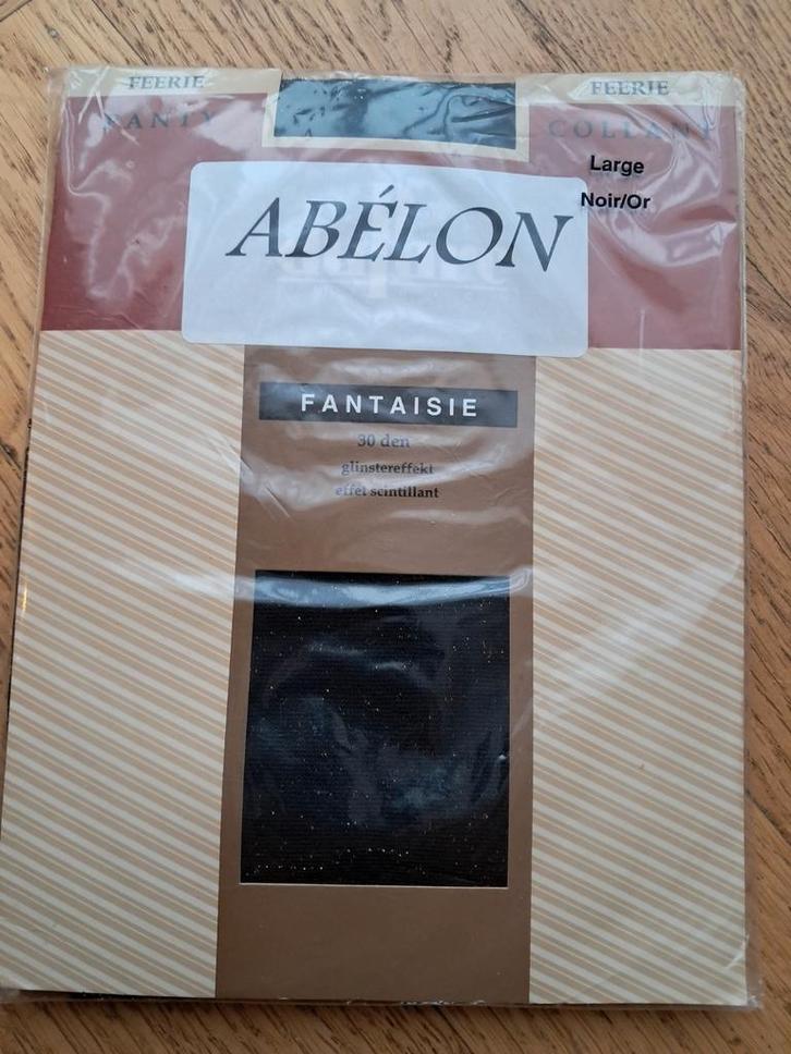 Abelon zwart met goud glitter panty, Kleding | Dames, Leggings, Maillots en Panty's, Nieuw, Panty, Zwart, Ophalen of Verzenden