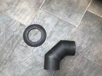Bocht en afzet rand voor kachel(zijn 2 bochten), Ophalen, Zo goed als nieuw, Hout, Overige soorten