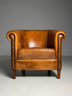 Fauteuil schapenleer klassiek, Huis en Inrichting, Fauteuils, Ophalen, Gebruikt