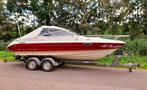 Maxum 2100 Speedkruiser 5.0 V8 en Valcke Trailer, Watersport en Boten, Ophalen, Gebruikt, Binnenboordmotor, 6 meter of meer