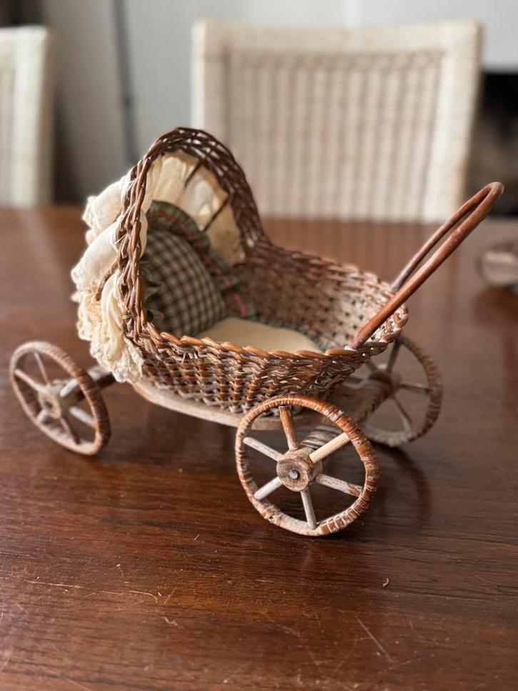 Antiek Kathe Kruse “Poppenwagentje” plm 1920, Antiek en Kunst, Antiek | Speelgoed, Ophalen of Verzenden