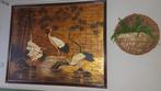 Kraanvogels schilderij (160 bij 130), Ophalen of Verzenden