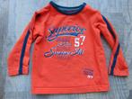 Longsleeve oranjerood maat 74 T-shirt lange mouwen, Kinderen en Baby's, Babykleding | Maat 74, Ophalen of Verzenden, Zo goed als nieuw