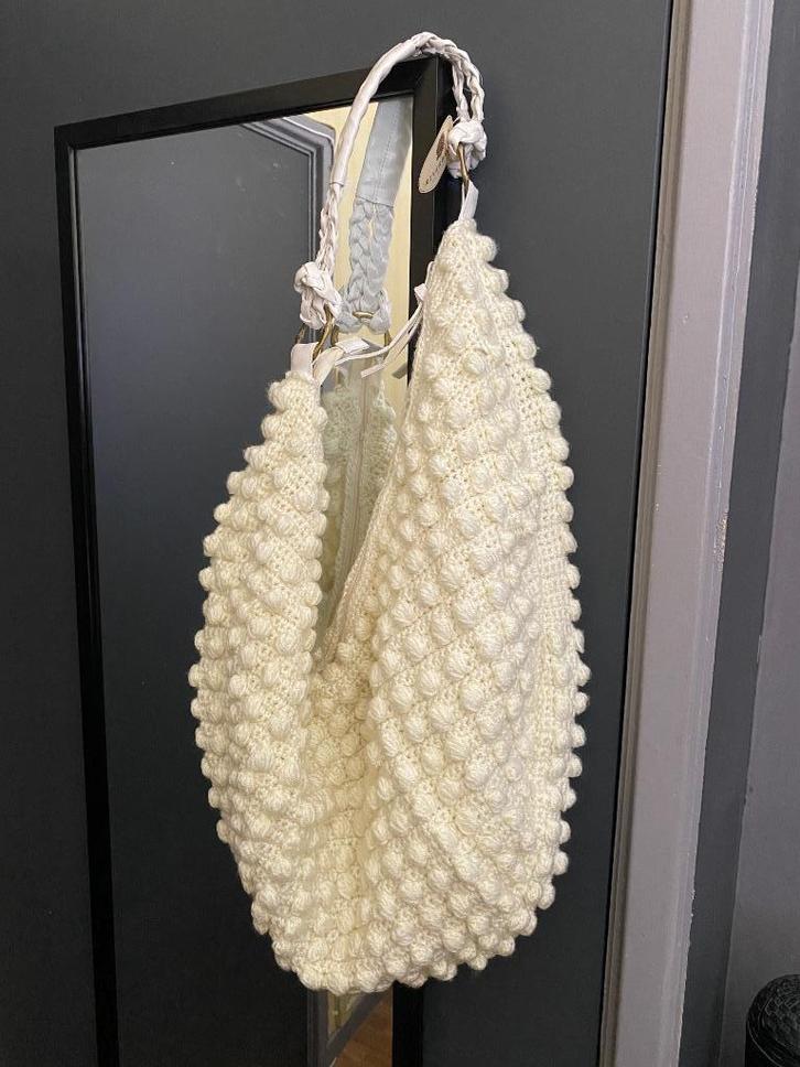 Crème dames handtas | Riverdale Joy of Living, Sieraden, Tassen en Uiterlijk, Tassen | Damestassen, Nieuw, Handtas, Beige, Ophalen of Verzenden