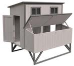 Nieuw Flamingo Kippenhok Cosmo Cottage Grijs, Dieren en Toebehoren, Pluimvee | Toebehoren, Ophalen of Verzenden, Nieuw, Kippenhok of Kippenren