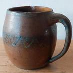 Bodemvondst antiek 18e eeuw aardewerk bierpul beker, Ophalen of Verzenden