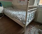 Metalen Kinderbed / Slaapbank (wit/crème, 90x200), Gebruikt, 90 cm, Eenpersoons, Overige typen