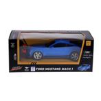 RC Ford Mustang Mach 1 Blauw 1:24, ., Nieuw, Ophalen of Verzenden, .
