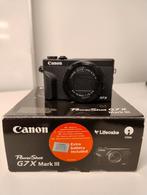 Canon powershot G7X Mark III - Nieuwstaat!, Ophalen, Canon, Compact, Zo goed als nieuw