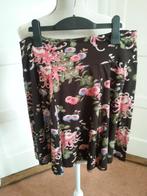 KING LOUIE, bruin gebloemd rokje      maat S, Kleding | Dames, Rokken, Bruin, Verzenden, Zo goed als nieuw, King Louie