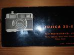 handleiding FUJICA 35-EE, Audio, Tv en Foto, Fotocamera's Analoog, Ophalen of Verzenden, Gebruikt, Compact, Fuji