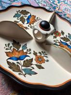 Flora Gouda plateel Holland handwerk, Antiek en Kunst, Ophalen