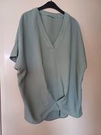 Mooie olijfgroene blouse., Yessica, Maat 46/48 (XL) of groter, Ophalen of Verzenden, Zo goed als nieuw