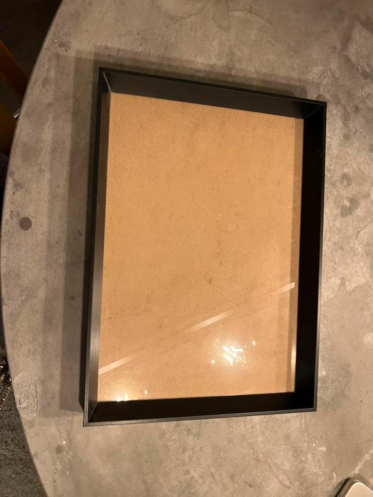 Foto lijst, Huis en Inrichting, Woonaccessoires | Lijsten, Zo goed als nieuw, Minder dan 50 cm, Hout, Ophalen of Verzenden