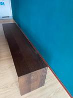 Massief eikenhouten bank 200x40x47cm, Huis en Inrichting, Banken | Complete zithoeken, Ophalen