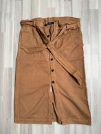 Scotch & Soda, halflange rok, M, Kleding | Dames, Maat 38/40 (M), Bruin, Scotch & Soda, Ophalen of Verzenden