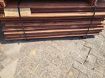 Te Koop hardhouten Damwand, Doe-het-zelf en Verbouw, Hout en Planken, Ophalen, Overige typen, Nieuw, 50 mm of meer