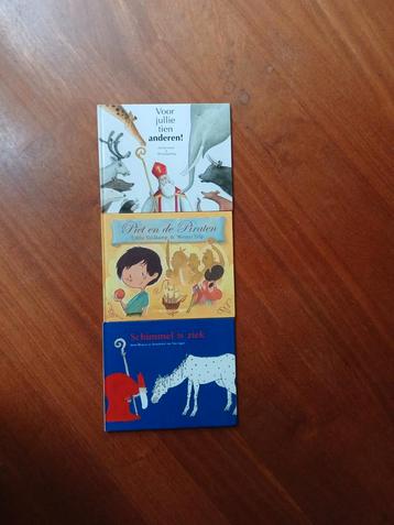 Sinterklaasboeken, 3 stuks vrije keuze beschikbaar voor biedingen