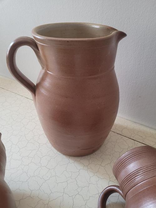 Zeer oude gres kan, waterkan nummer 3 foto 1 en 2, Antiek en Kunst, Curiosa en Brocante, Ophalen of Verzenden