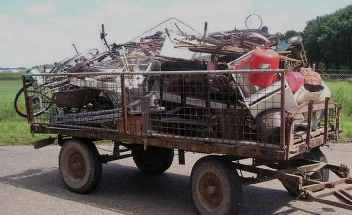 Gezocht oudijzer en meer!!!, Doe-het-zelf en Verbouw, Metalen, Gebruikt, IJzer, Ophalen