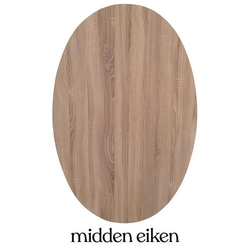 NIEUW ovaal blad - kleur MIDDEN EIKEN, Huis en Inrichting, Tafelonderdelen, Nieuw