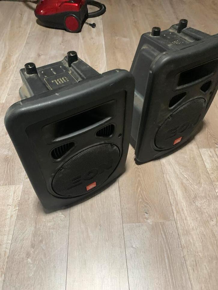 JBL Boxen - 140 Watt - Krachtig Geluid!, Audio, Tv en Foto, Luidsprekers, Gebruikt, Front, Rear of Stereo speakers, 120 watt of meer