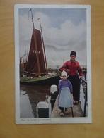 Fotokaart klederdracht, 1940 tot 1960, Gelopen, Klederdracht, Ophalen of Verzenden
